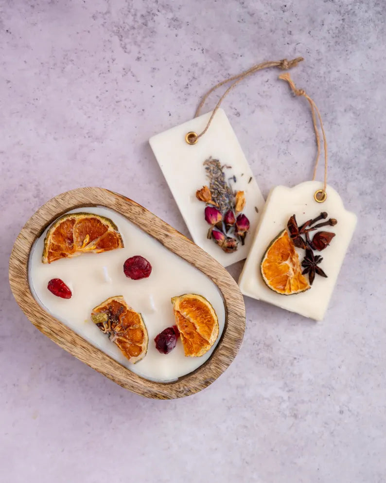 Honeyed Citrus Dream - Candle Gift Set