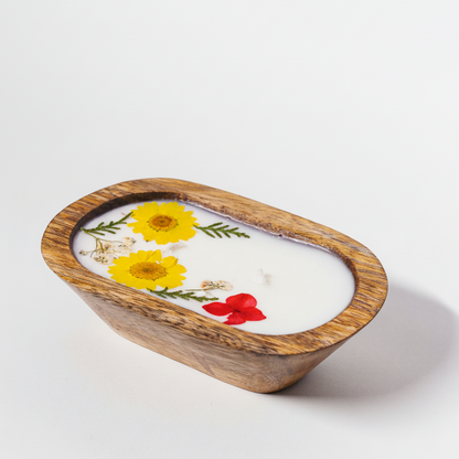 Sunset Blossom Candle